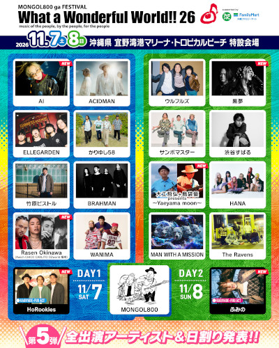 MONGOL800 ga FESTIVAL What a Wonderful World!! 26