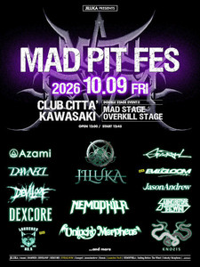 JILUKA presents 「 MAD PIT FES 2026 」