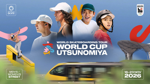 World Skateboarding Tour Street 2026 UTSUNOMIYA