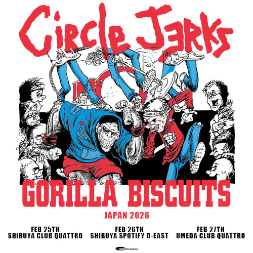 CIRCLE JERKS/GORILLA BISCUITS