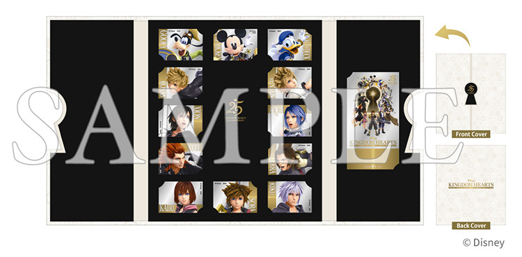 Key Visual Ticket-Style Card & 12 Character Mini-Cards Set (with Commemorative Holder)